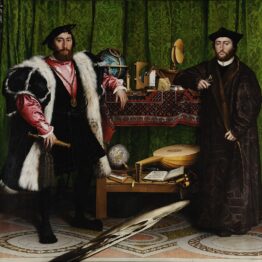 Hans Holbein el Joven y Los embajadores, la sofisticada vanitas