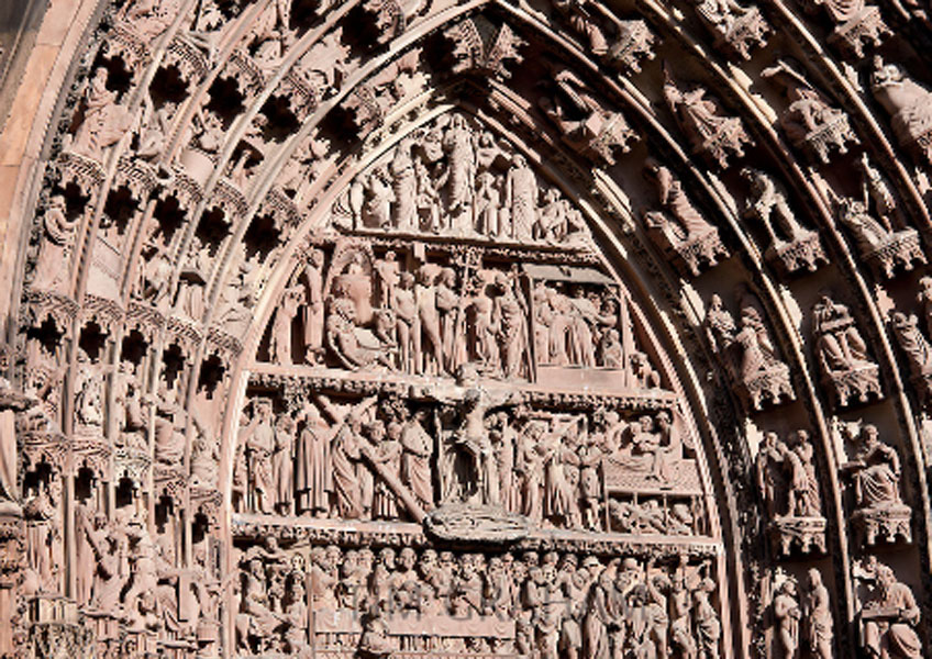 Tímpano de la Catedral de Estrasburgo