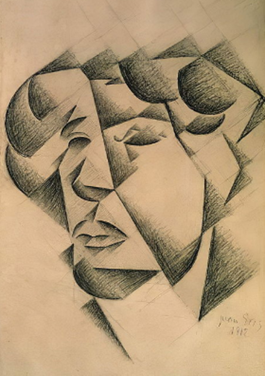 Хуан Грис. Портрет Пабло Пикассо. 1912