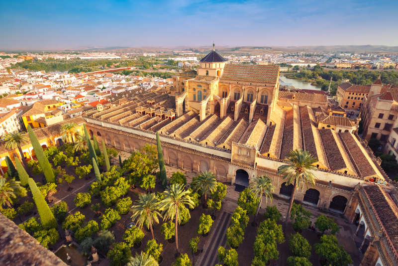 Mezquita de Córdoba. Vista aérea