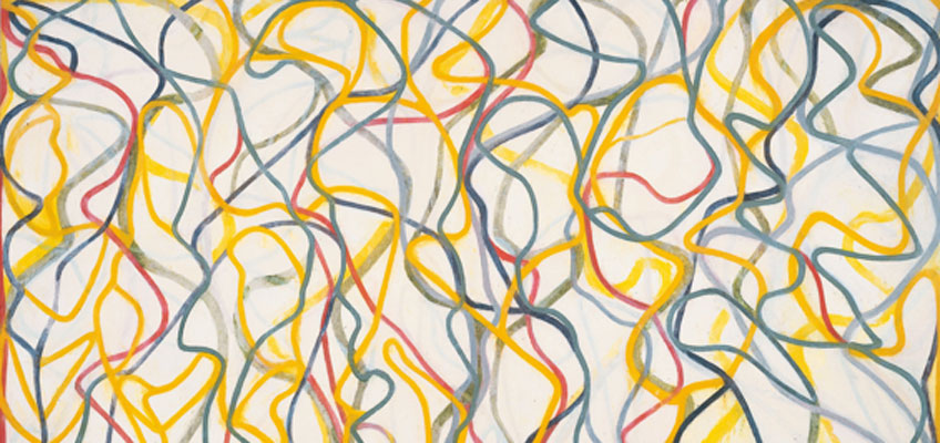 Brice Marden. Study for the Muses (Hydra Version). 1991–95
