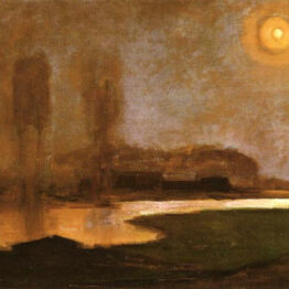 Mondrian. Noche de verano, 1906-1907. Haags Gemeentemuseum, La Haya
