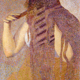 Henri-Edmond Cross. La cabellera, hacia 1892. Musée d´ Orsay