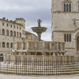 Nicola Pisano. Fontana Maggiore, Perugia, finales de la década de 1270