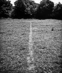 Richard Long. A line made by walking England 1967