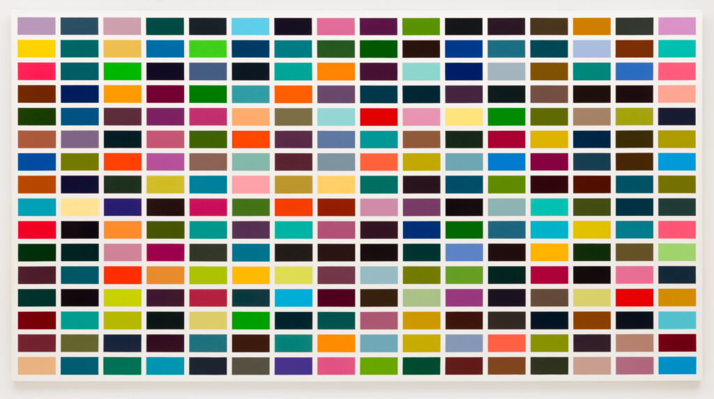 Gerhard Richter. 256 colores, 1974. SFMoMA