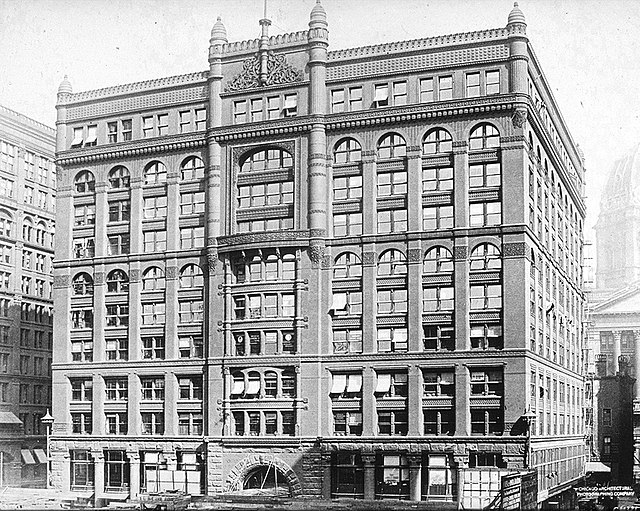 Burnham & Root. Rookery Building, 1888