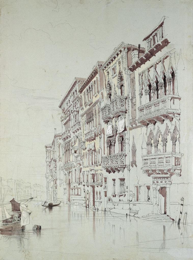 John Ruskin. Palacio Contarini-Fasan de Venecia