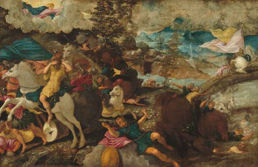 Tintoretto. La conversión de San Pablo, 1544. National Gallery of Art, Washington