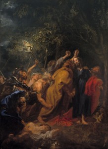 Van Dyck. Prendimiento, 1620. Museo del Prado
