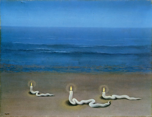 René Magritte. La meditación, 1936. Colección particular
