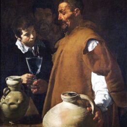 Velázquez. El aguador de Sevilla, hacia 1620. Apsley House, Londres