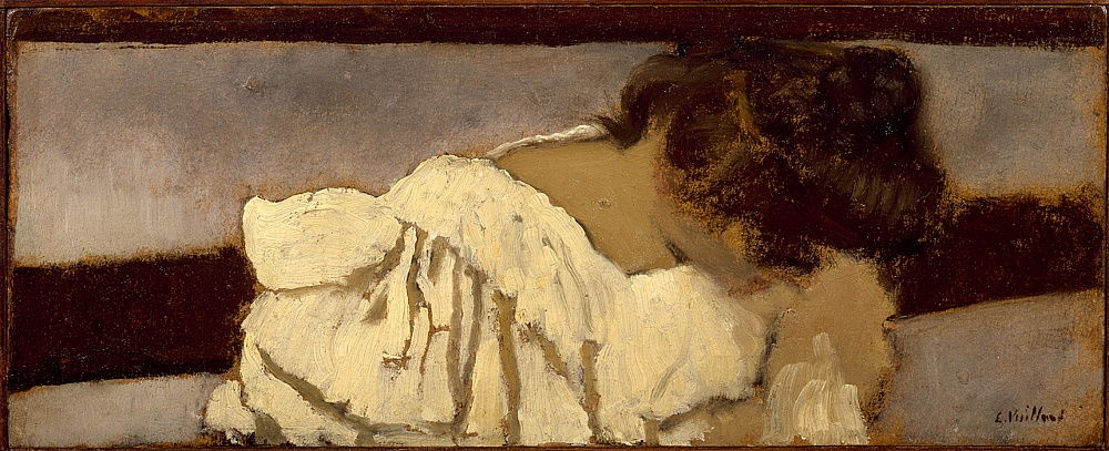 Édouard Vuillard. La nuca de Misia, 1897-1899. Colección privada