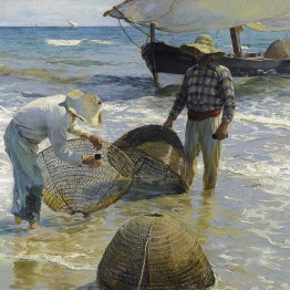 Joaquín Sorolla. Pescadores de Valencia, 1895.