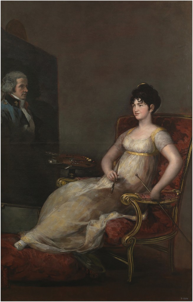 Francisco de Goya. La marquesa de Villafranca pintando a su marido, 1804. Madrid, Museo Nacional del Prado