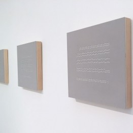 Ana Pérez Ventura. Notages en "La mesure du Temps". Cortesía H Gallery