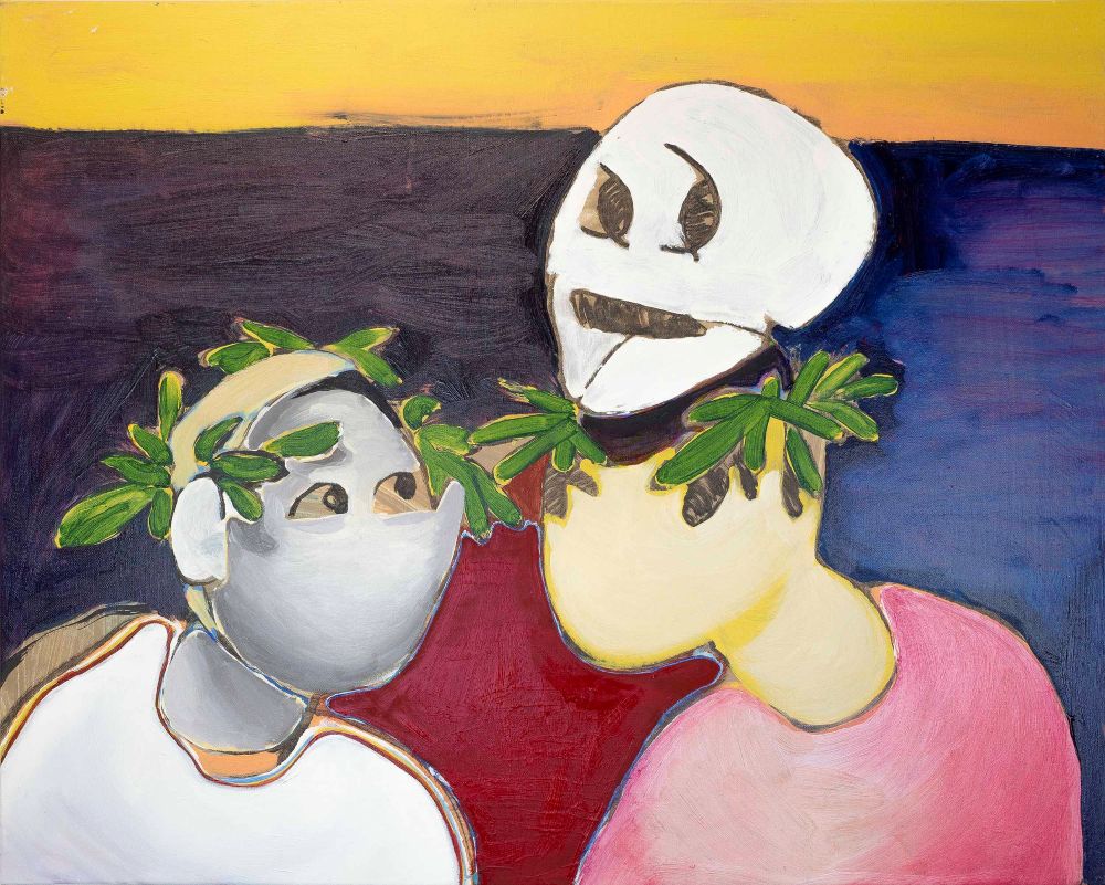 Carlos Cañadas. Aurora-calavera. Serie Las piedras y las flores, 2024-2025