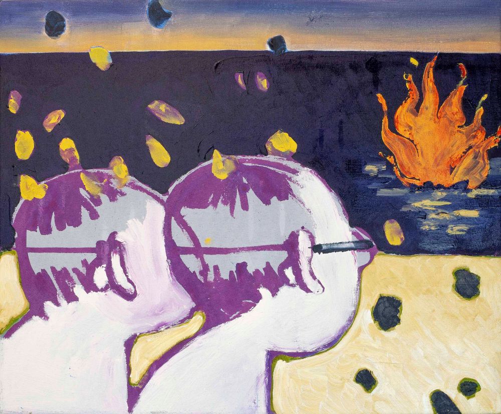 Carlos Cañadas. Playa del oro. Serie Las piedras y las flores, 2024-2025