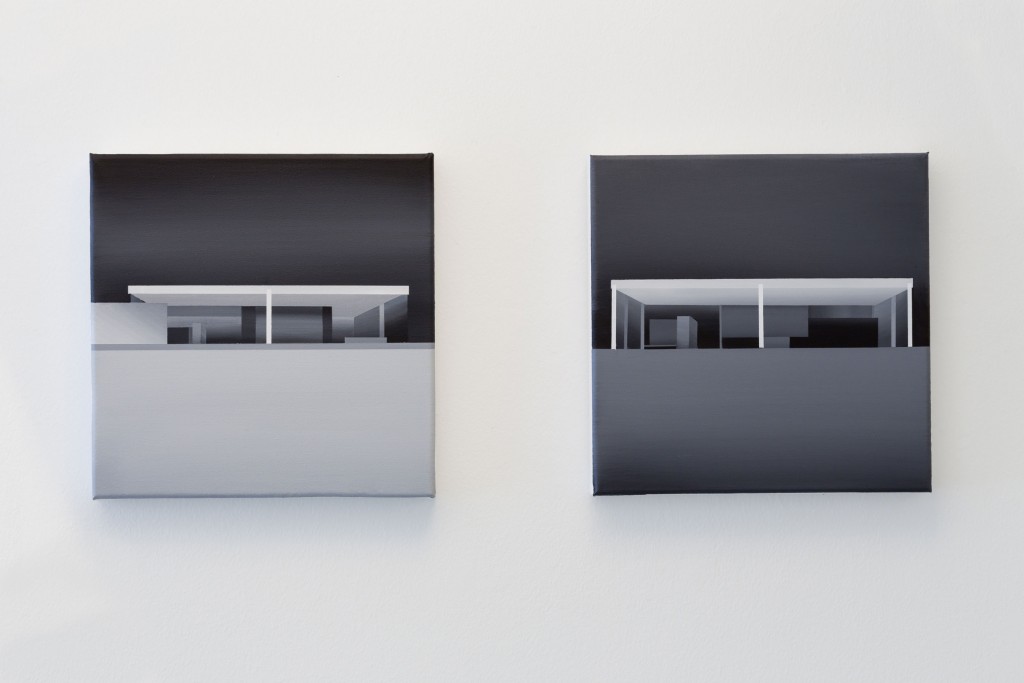 Fernando Romero. Cajas de cristal II y III, 2016. "Paseo hasta la linde"