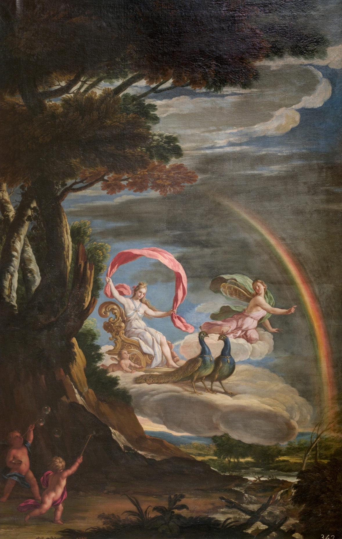 Antonio Palomino. El aire, hacia 1700. Museo Nacional del Prado