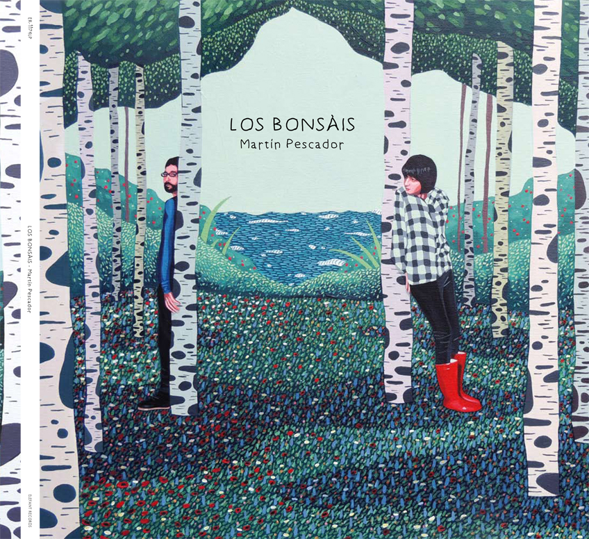Imagen realizada par el Mini-LP de Los Bonsáis “Martín Pescador” editado por Elefant Records