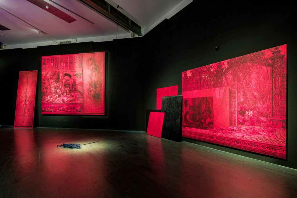 Javier Garcerá. El pico al aire. CentroCentro, 2025. Fotografía: Amapola Creativa