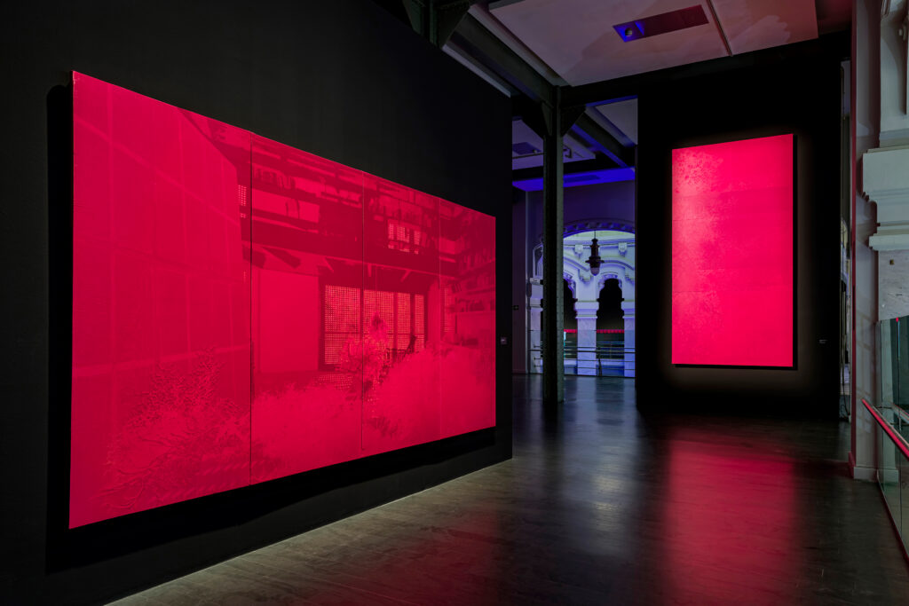 Javier Garcerá. El pico al aire. CentroCentro, 2025. Fotografía: Amapola Creativa