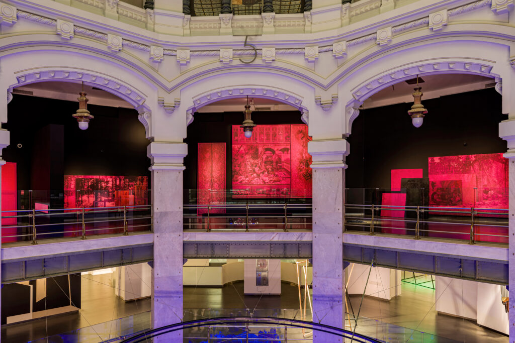 Javier Garcerá. El pico al aire. CentroCentro, 2025. Fotografía: Amapola Creativa