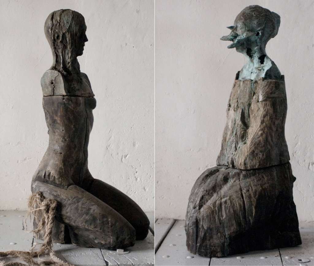Joaquín Jara. Esculturas Orantes. Fotografía: Cristina Inocencio