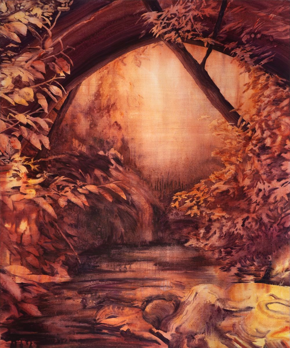 Sheila Cañestro. Atardecer en el río, 2024