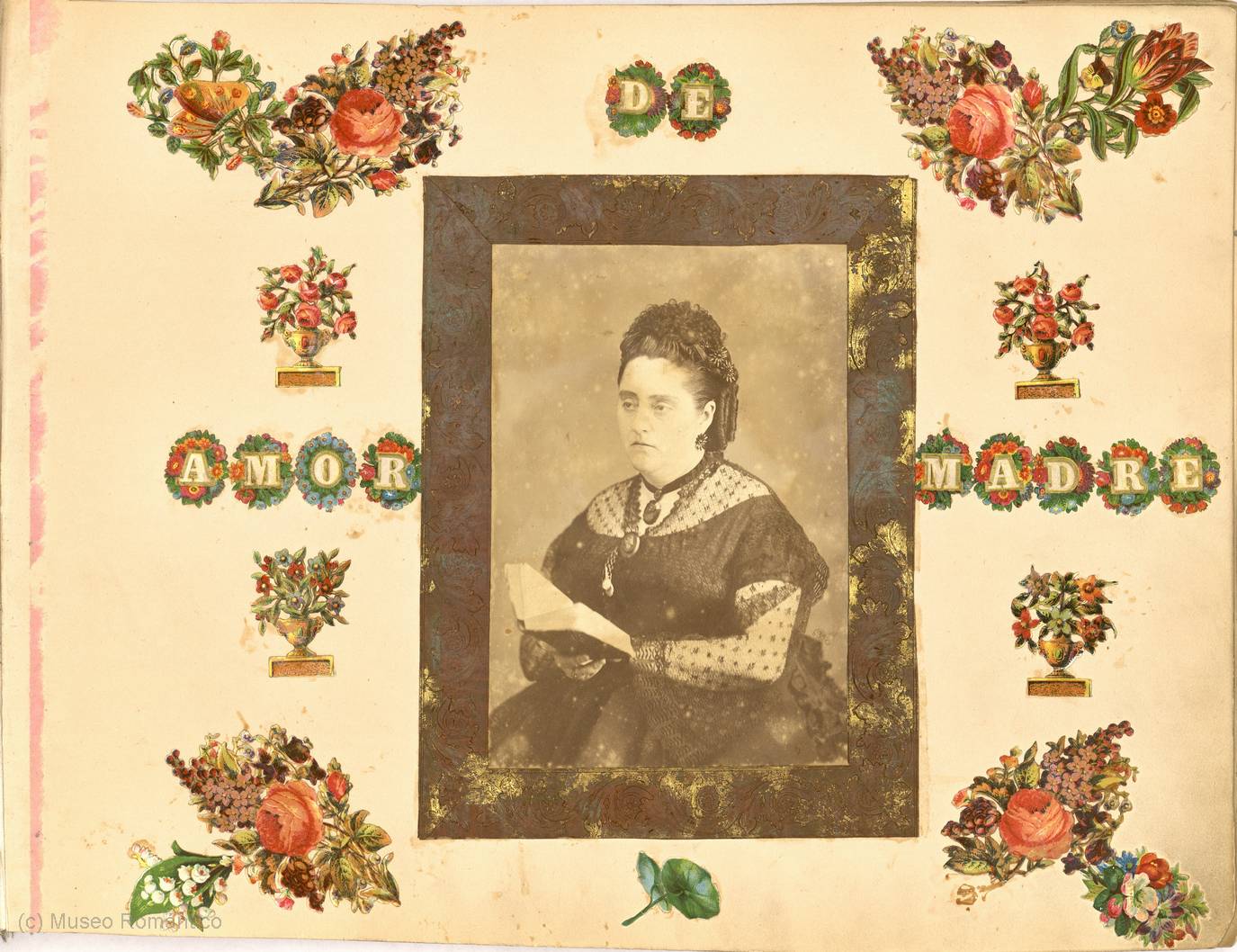 Álbum de Emilia Pullés. 1876. Museo Nacional del Romanticismo