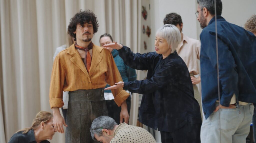 Pruebas de vestuario de Algarabía. Museo Universidad de Navarra. Fotografía: Raúl Villegas