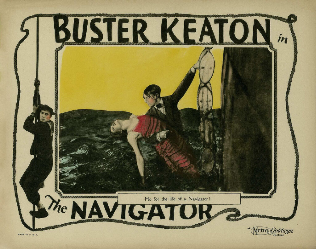 Buster Keaton. El navegante, 1924