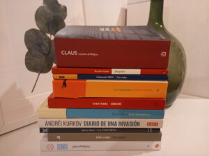 2023: libros en el estante de salida