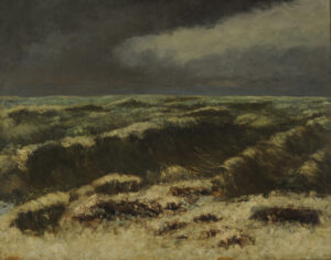 Courbet. Mar borrascoso. Museo Nacional de Bellas Artes de Argentina