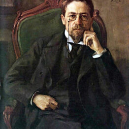 Osip Braz. Retrato de Chéjov, 1898