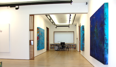 Vista de la exposición de Alberto Reguera en la galería Fernández-Braso, 2012. Foto: galería Fernández-Braso