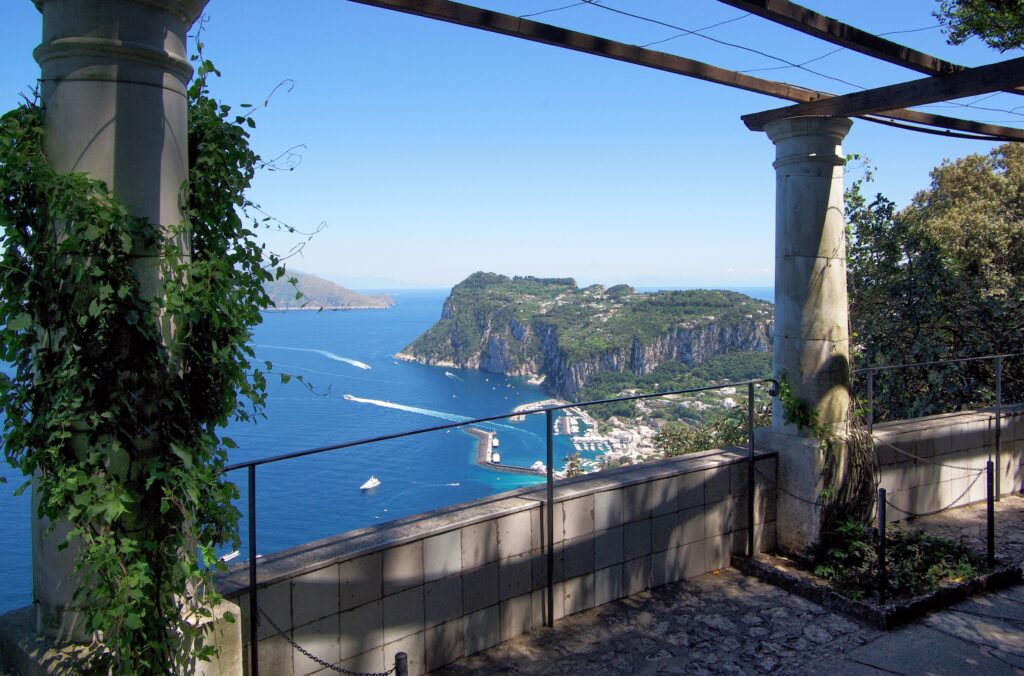 Vista desde la Villa de San Michele, Capri