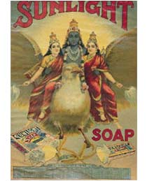 Sunlight soap calendar, 1934. Colección: Jyotindra Jain, Delhi