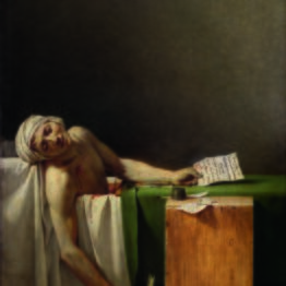 Jacques-Louis David, pintar como actuar