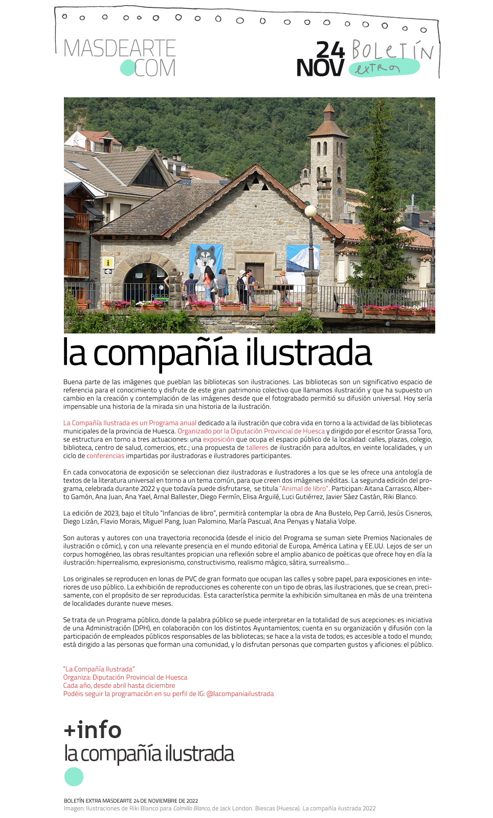 La Compañía Ilustrada. Un programa de la Diputación Provincial de Huesca
