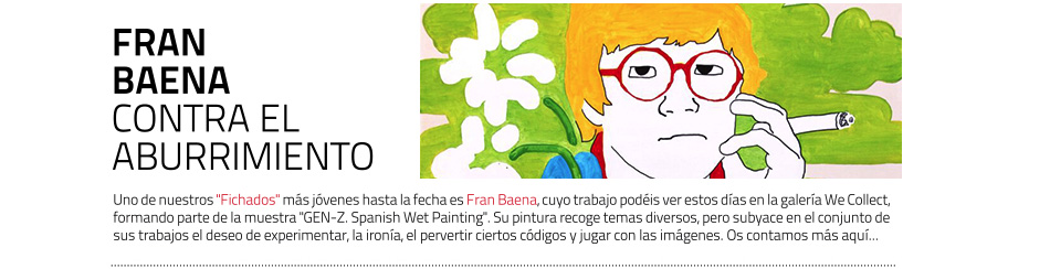 Fran Baena en Fichados masdearte