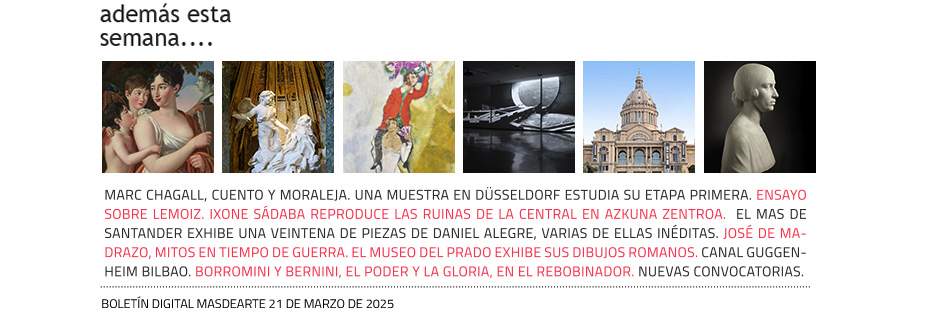 Noticias, exposiciones. convocatorias, especiales...