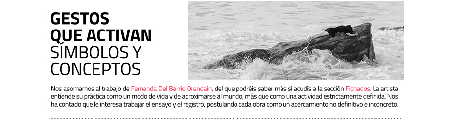 Fernanda del Barrio. Fichados masdearte