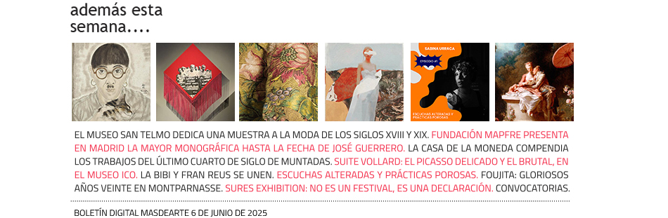 Otras noticias, exposiciones, especiales, convocatorias...