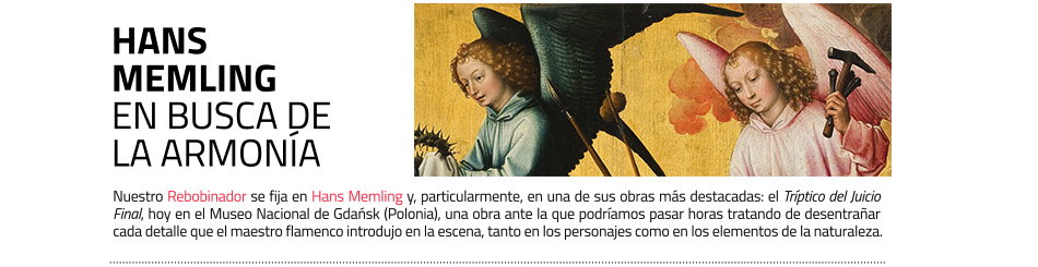 Hans Memling, pintor flamenco, en El Rebobinador de masdearte