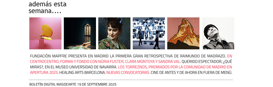 Además, esta semana otras noticias, especiales, convocatorias...