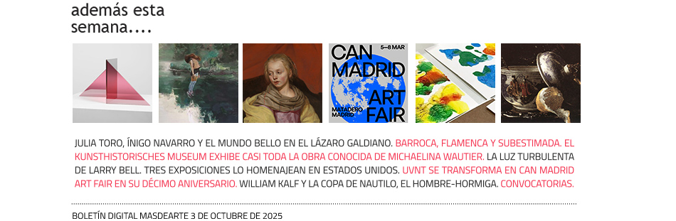 Noticias, especiales y convocatorias en masdearte