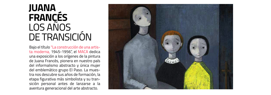Exposición de Juana Francés en el MACA Alicante