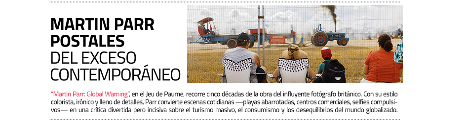 Exposición de Martin Parr en Paris 2026